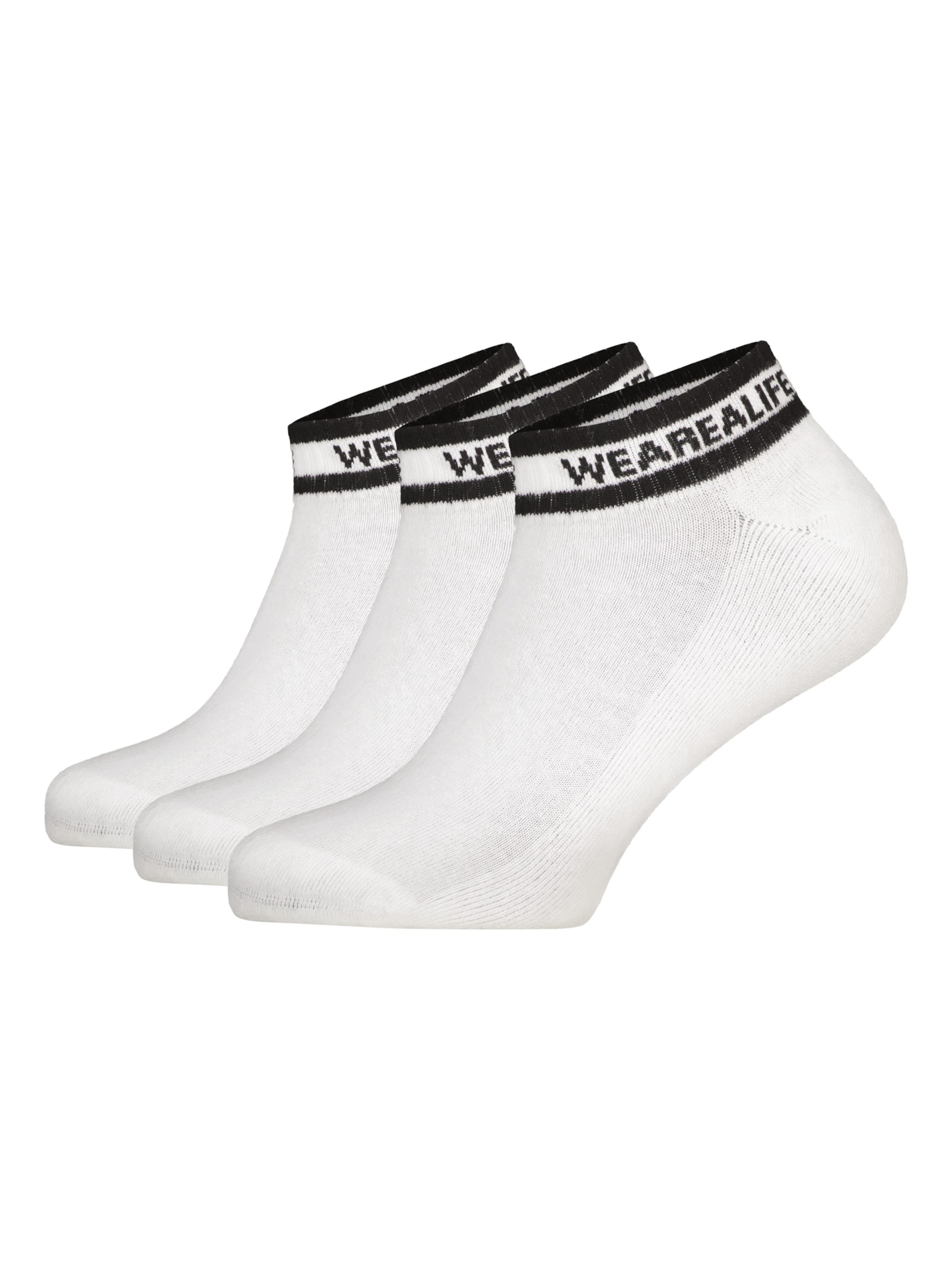 Calzino di Alife and Kickin in bianco: frontale