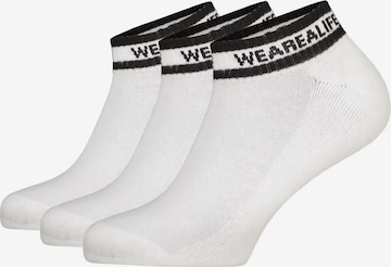 alife & kickin Socken in Weiß: Vorderseite