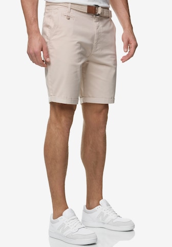 INDICODE JEANS Regular Hose in Beige