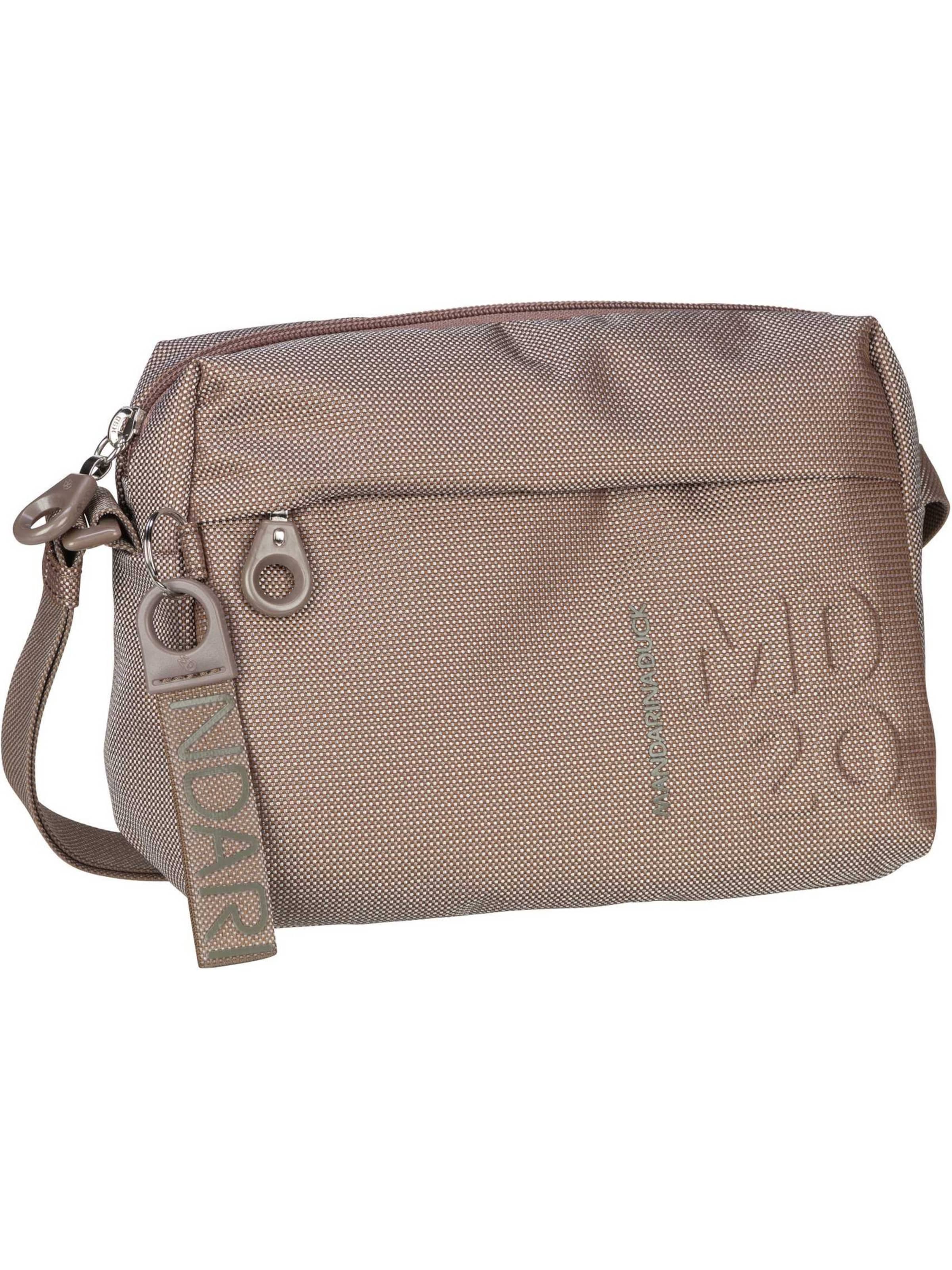 Borsa a tracolla di MANDARINA DUCK in grigio: frontale
