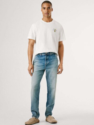 Pepe Jeans Tapered Jeans in Blauw