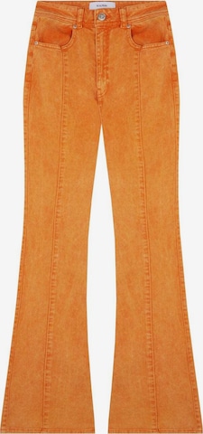 ScalpersBootcut/trapezice Traperice - narančasta boja: prednji dio