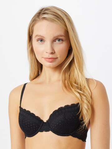 Regular Soutien-gorge 'CHERIE' ETAM en noir : devant