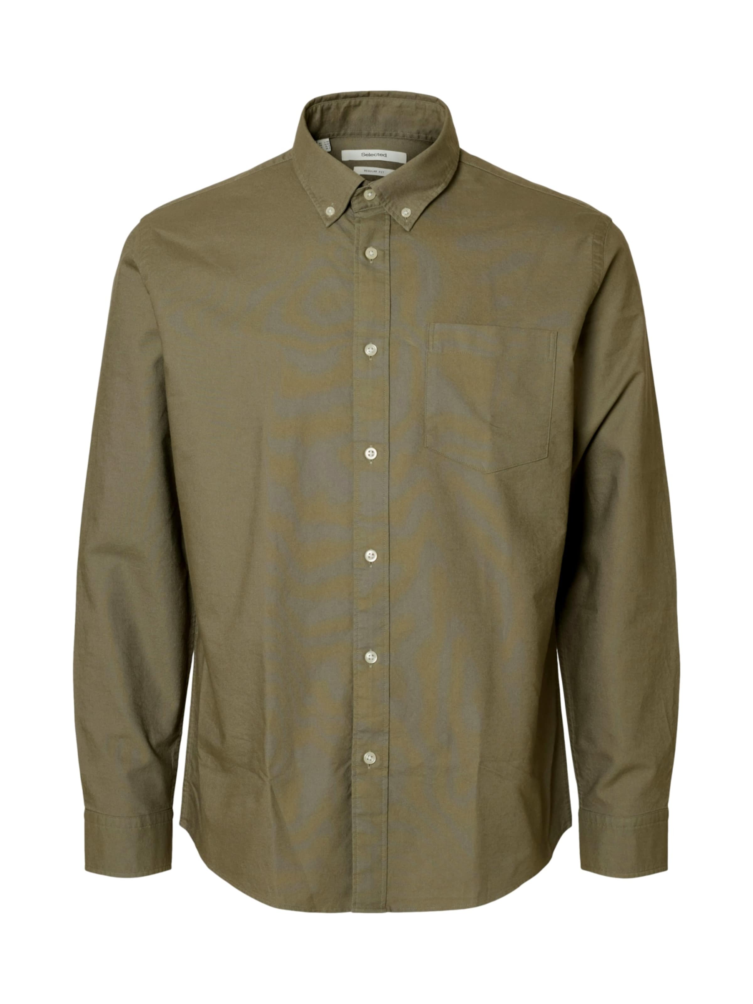 Maglietta 'Rick' SELECTED HOMME di colore verde, Visualizzazione prodotti