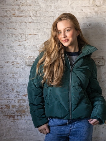 Looxs Revolution Winterjas in Groen
