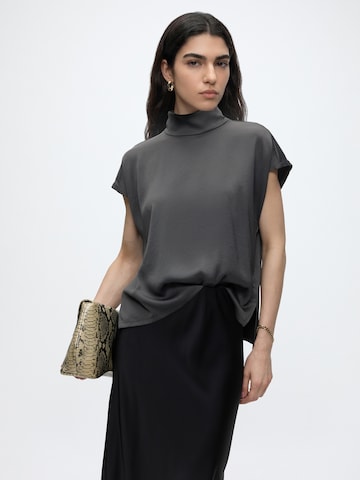 DRYKORN - Blusa 'ALARIA_1' em cinzento