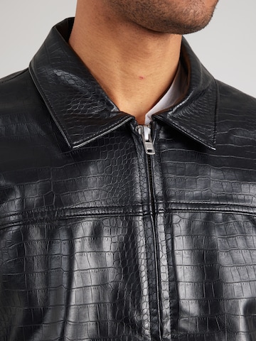 Geacă de primăvară-toamnă de la Abercrombie & Fitch pe negru