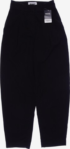 WEEKDAY Pants in XS in Black: front