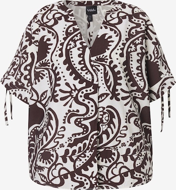 Ulla Popken Tuniek in Bruin: voorkant