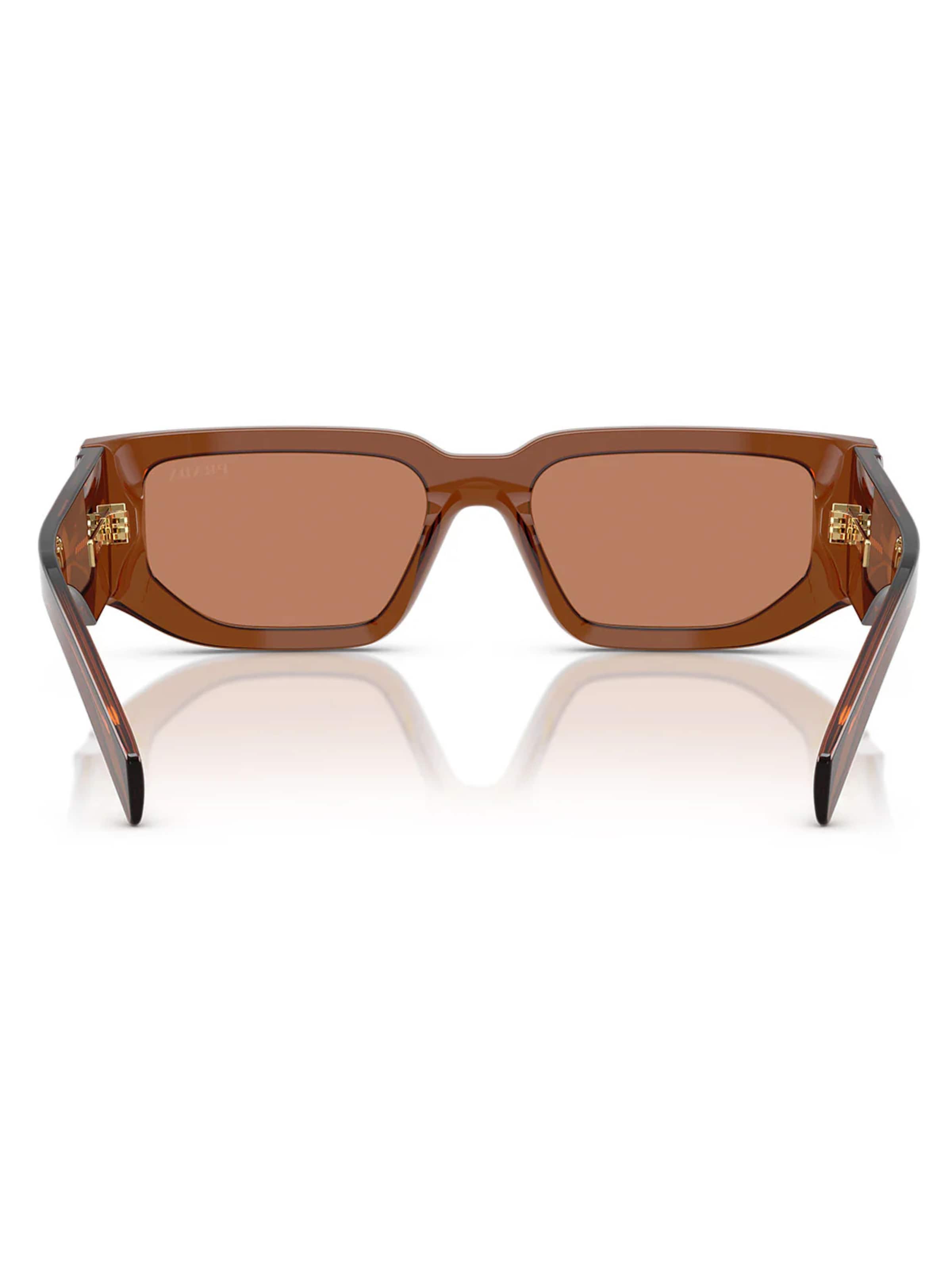 PRADA Zonnebril 'Prada  PR09ZS 20H90Q' in Bruin