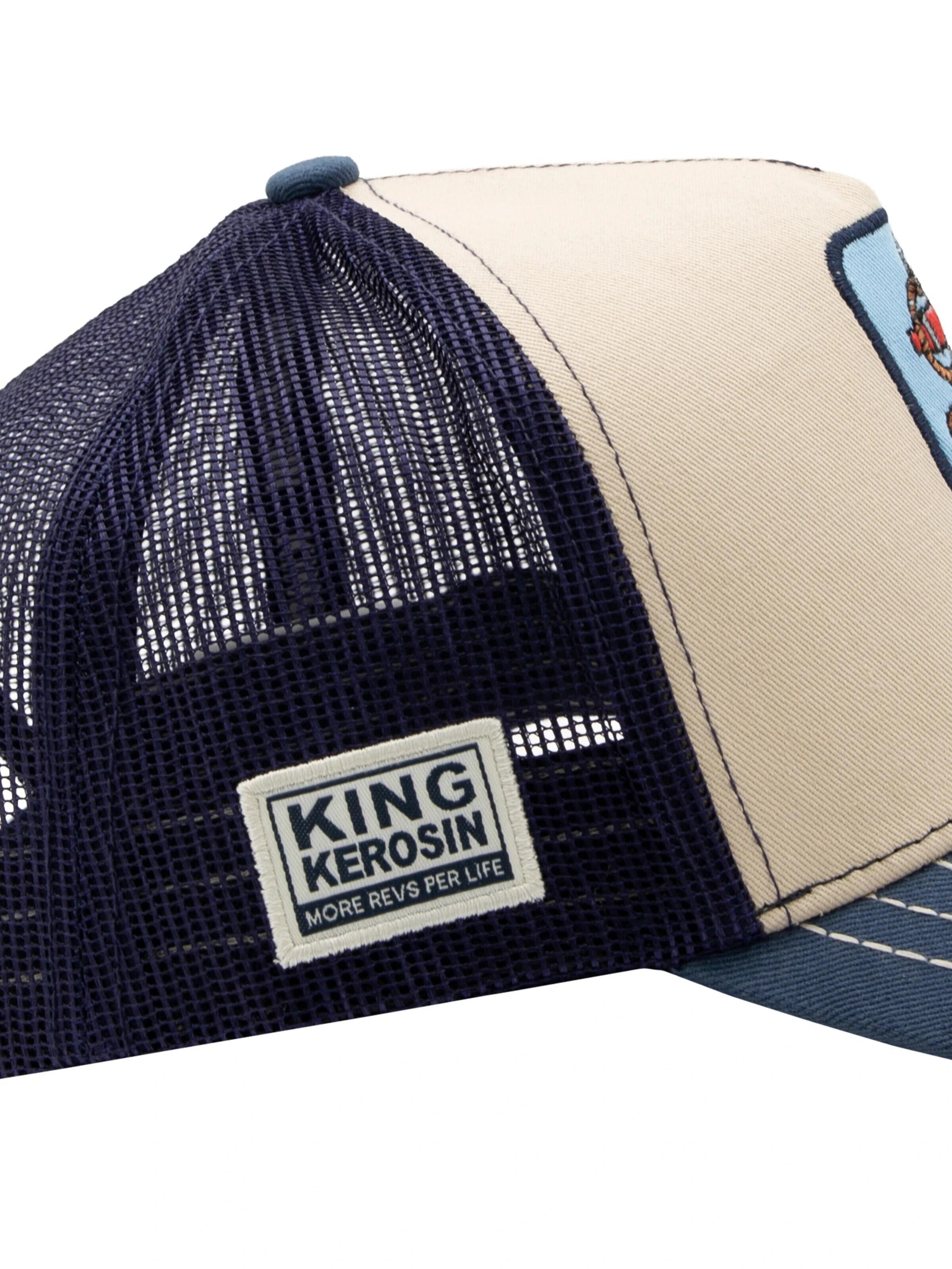 King Kerosin Cap 'Sink or Swim' in Blue