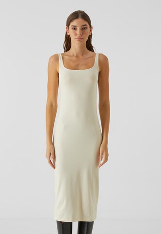 Urban Classics Dress in Beige: front