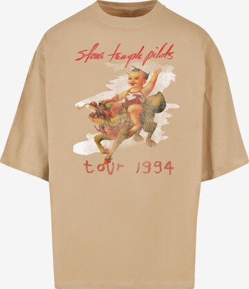 T-Shirt 'Stone Temple Pilots - Tour 94' Merchcode en beige : devant