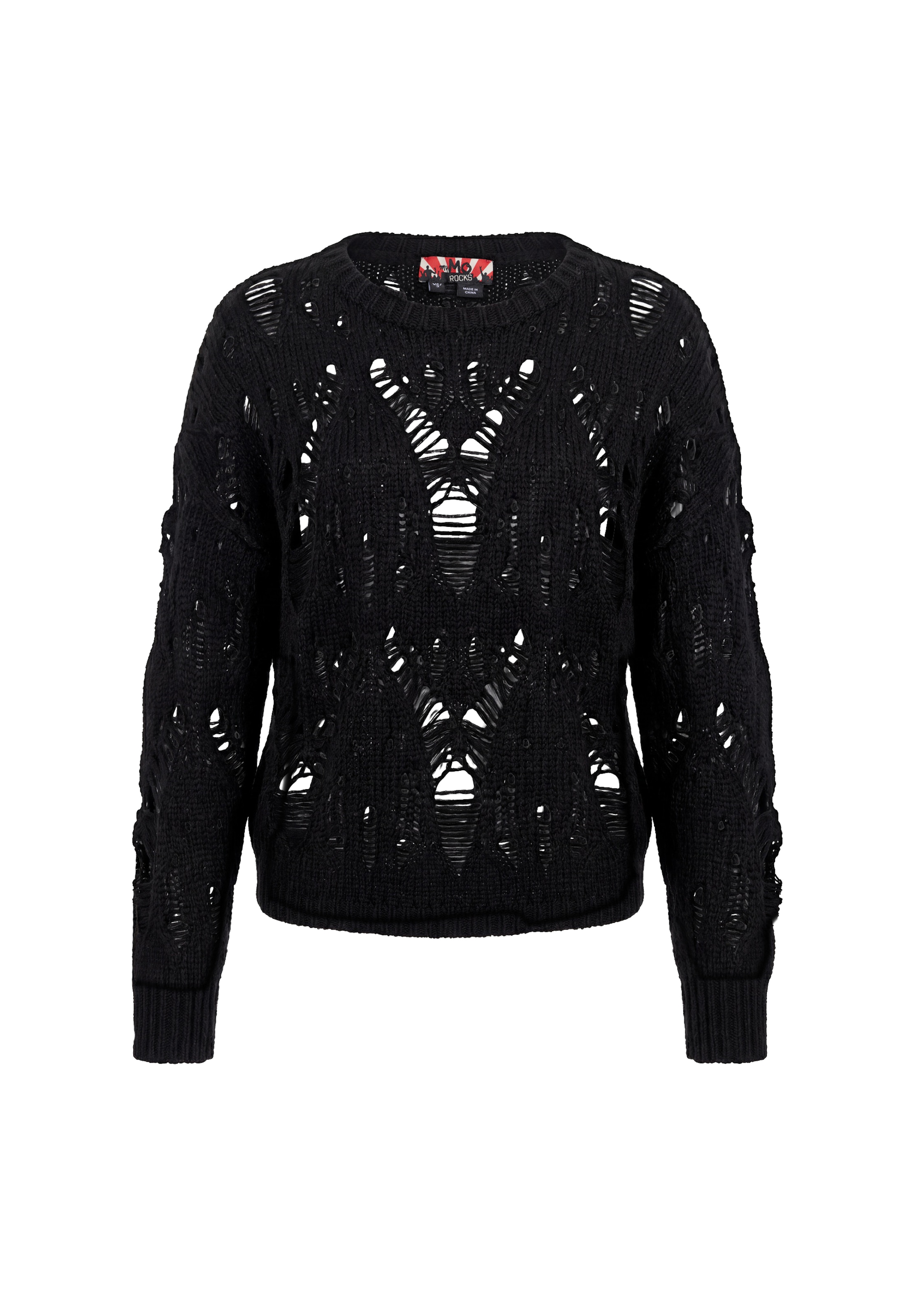 myMo ROCKS - Jersey en negro: frente