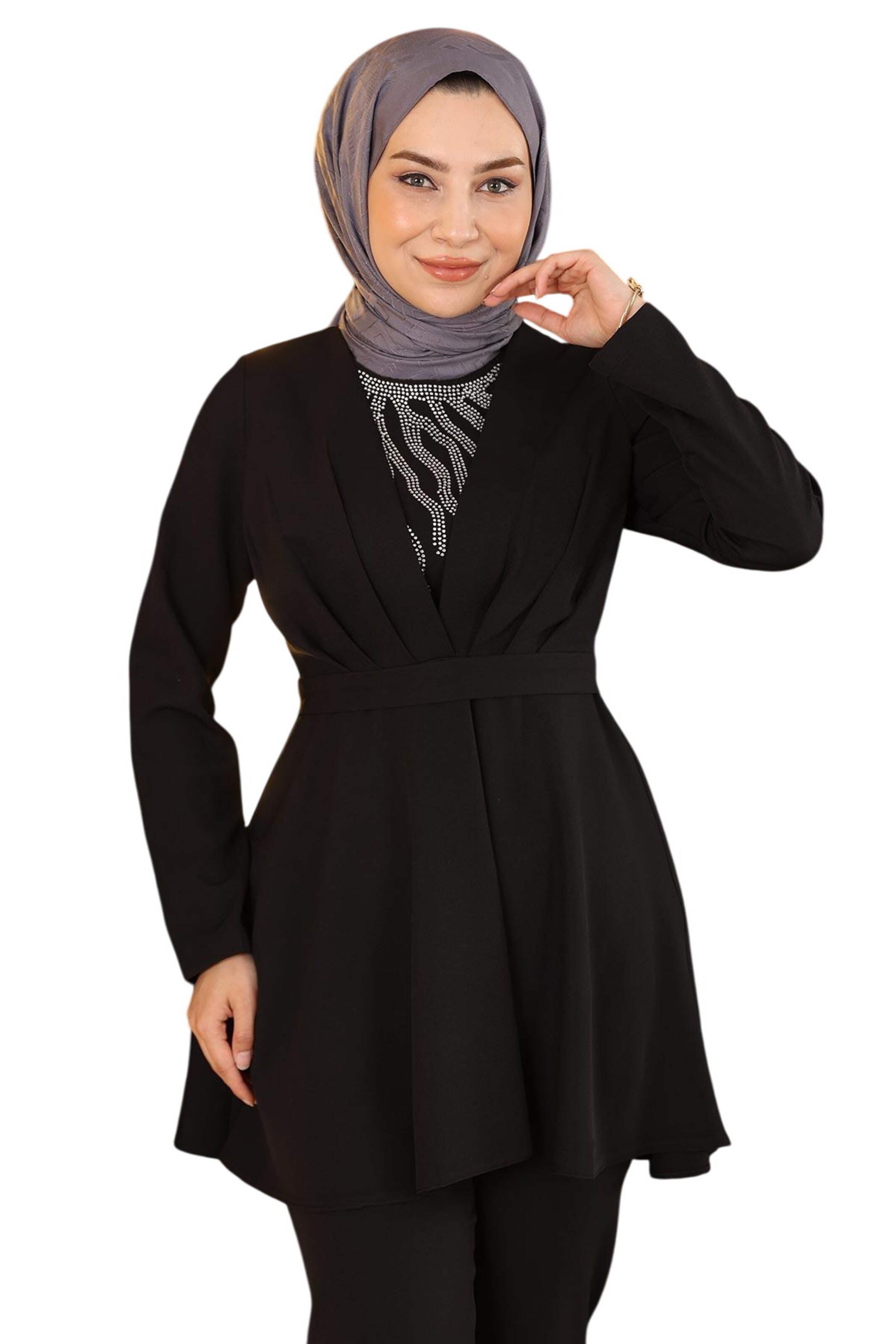 MODAMIHRAM Set in Schwarz