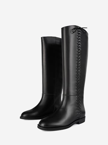 L37 HANDMADE SHOES Boots 'ORBIT OF DREAMS' in Zwart