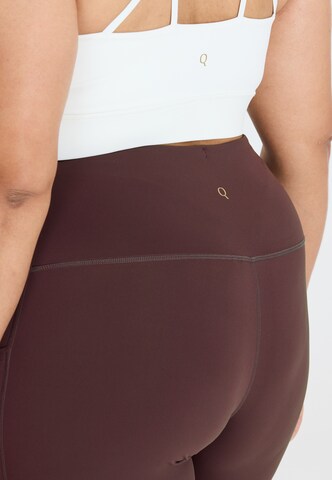 Q by Endurance Slimfit Tights 'Thalia' in Rot