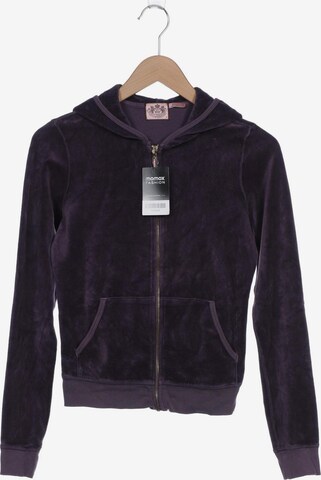Juicy Couture Sweatshirt & Zip-Up Hoodie in M in Purple: front