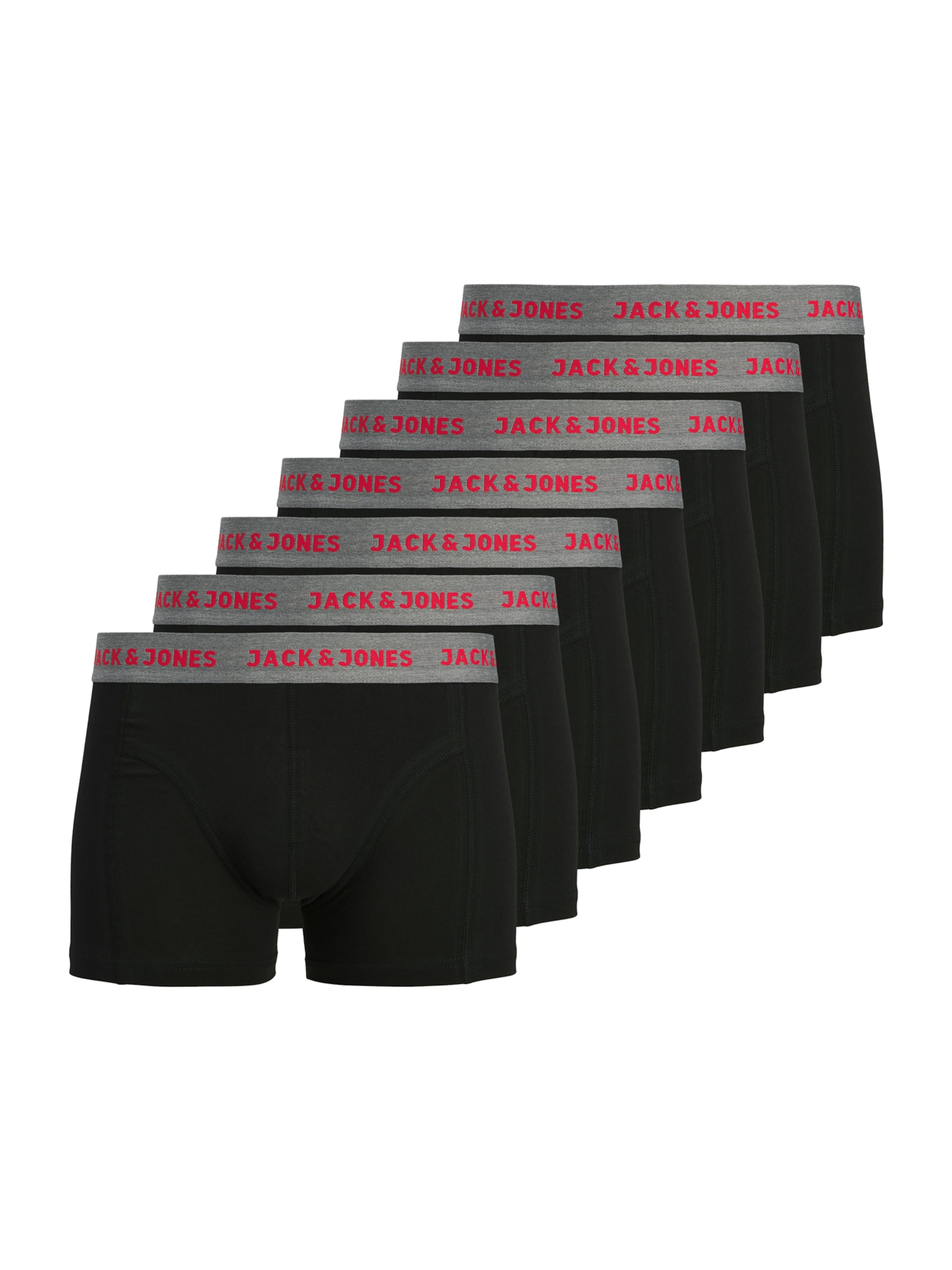 JACK & JONES Boksershorts i sort: forside