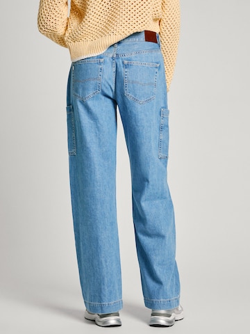Pepe Jeans Loose fit Cargo Jeans in Blue