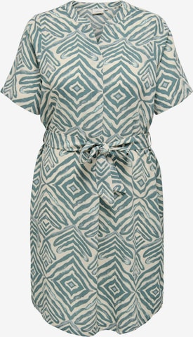 ONLY Carmakoma Blusekjole 'CARShilla' i grøn: forside