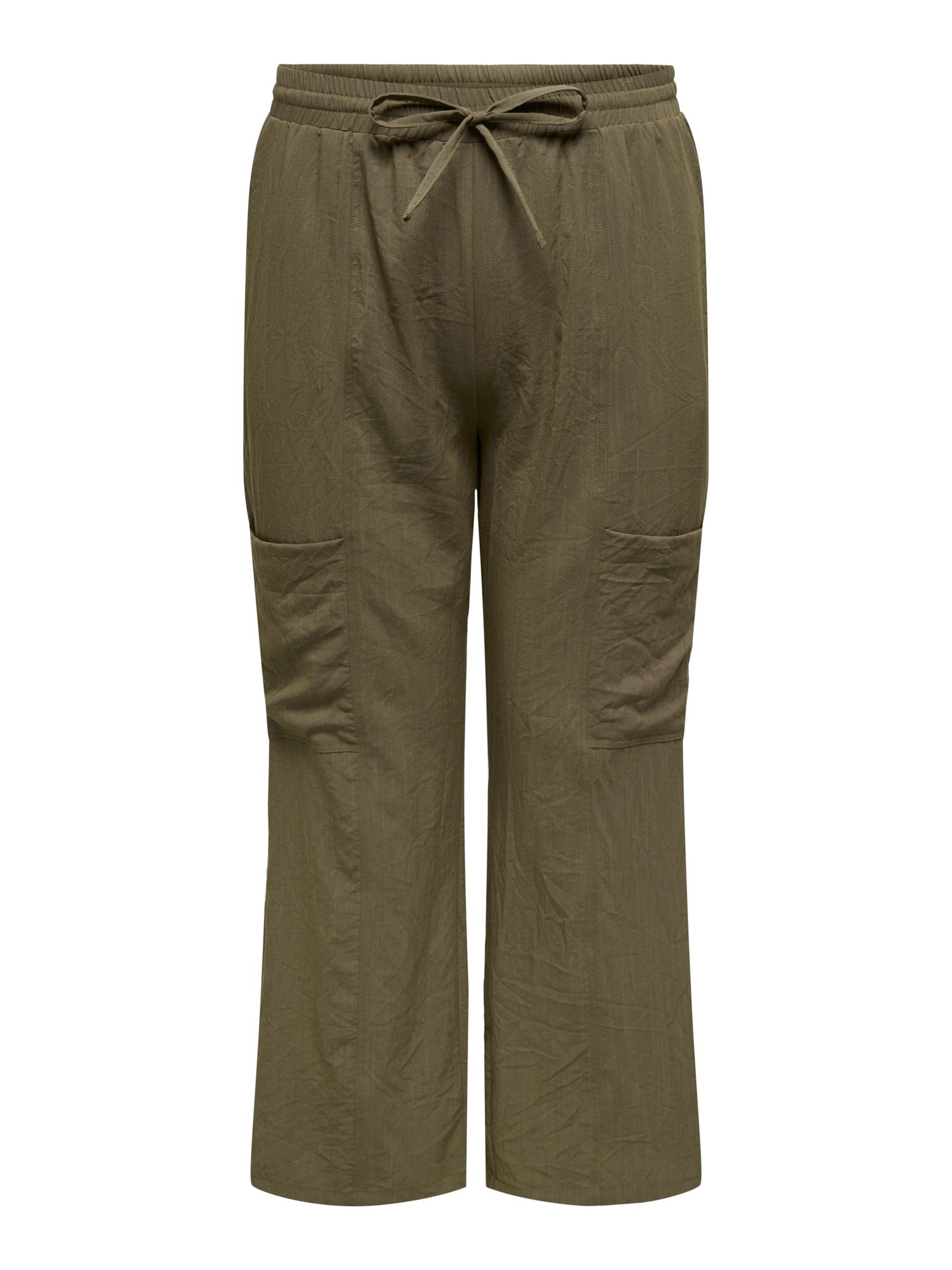 Regular Pantalon cargo 'CARDonna' ONLY Carmakoma en marron : devant