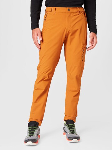Maloja Normální Outdoorové kalhoty 'Ziest' – žlutá: přední strana