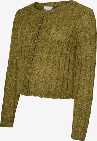 MAMALICIOUSKardigan 'MLULRIKKA LIA' - zelena boja: prednji dio