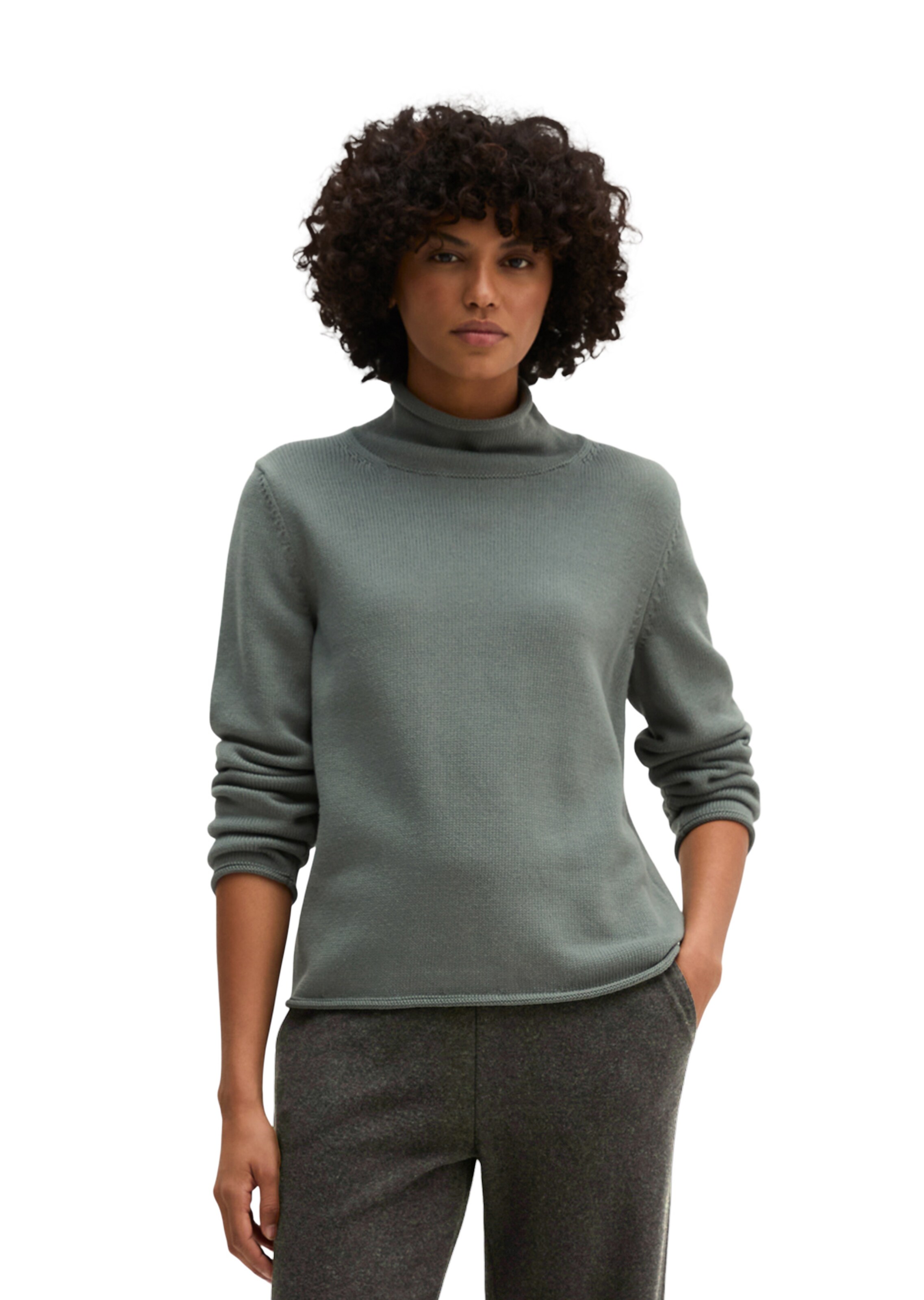 Pull-over Marc O'Polo en vert : devant