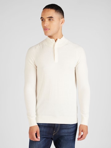 Pull-over 'Luka' STRELLSON en blanc : devant