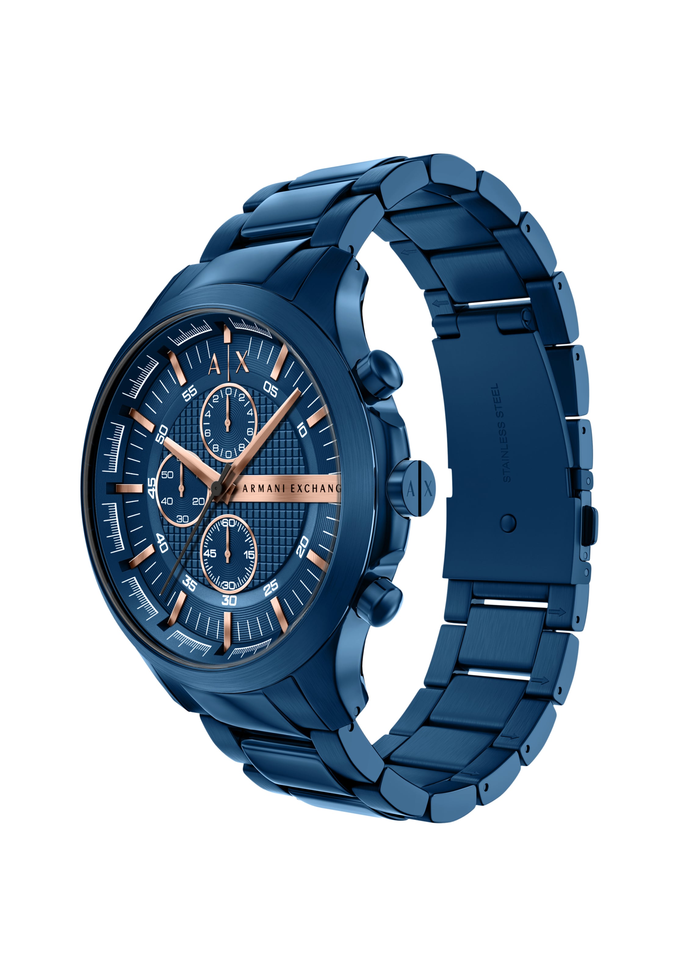ARMANI EXCHANGE - Reloj analógico 'HAMPTON' en azul