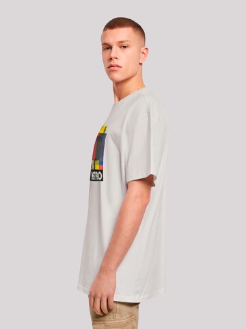 F4NT4STIC Shirt 'Heroes of Childhood Tao Tao Cassette' in Grey