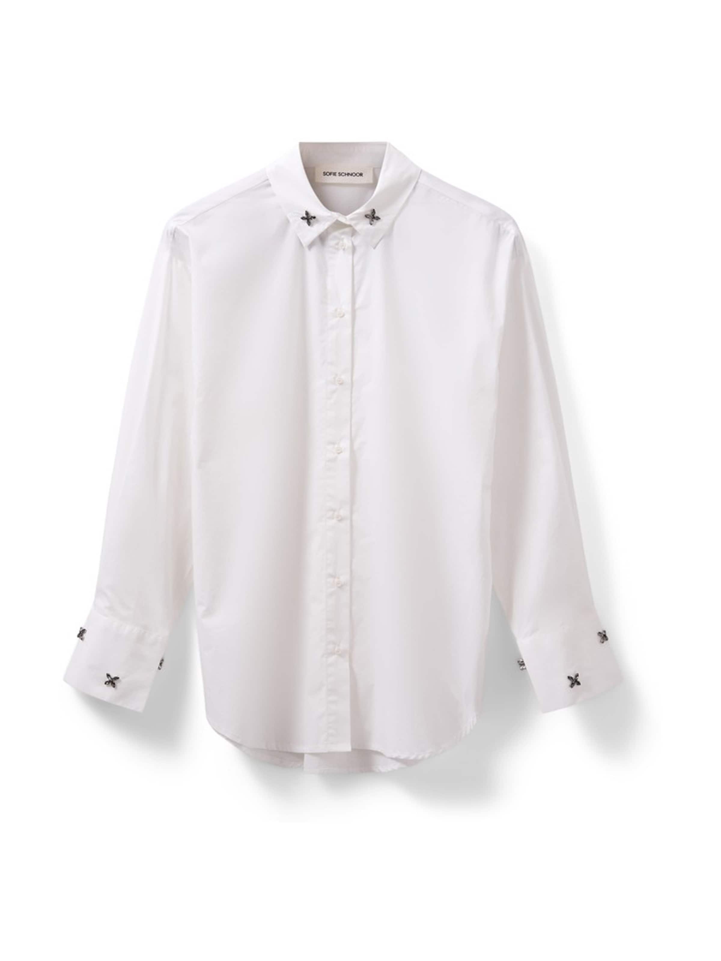 Sofie Schnoor Bluse 'ADALENE' i hvid: forside