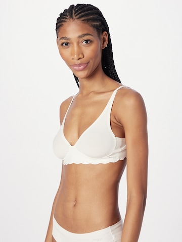 Triangolo Reggiseno 'ZERO Microfibre 2.0 H' di SLOGGI in beige: frontale