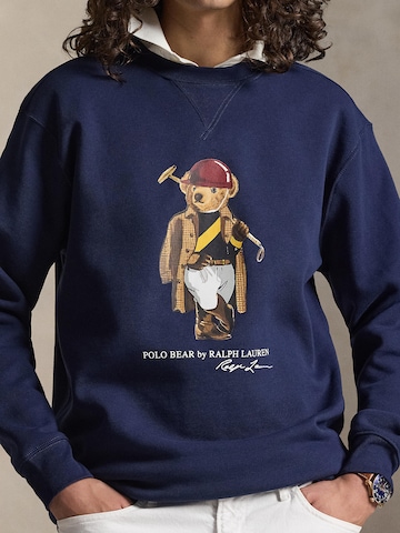 Polo Ralph Lauren Big & Tall - Sweatshirt 'SEASONAL' em azul