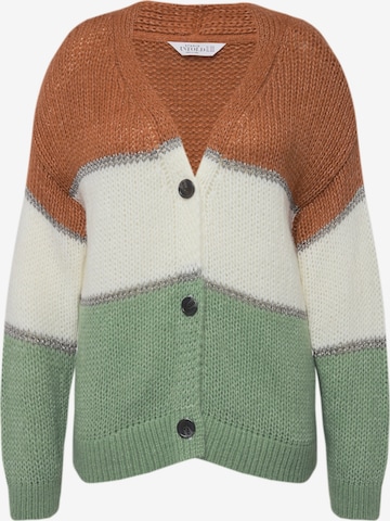 Studio Untold Knit Cardigan in Mixed colors: front