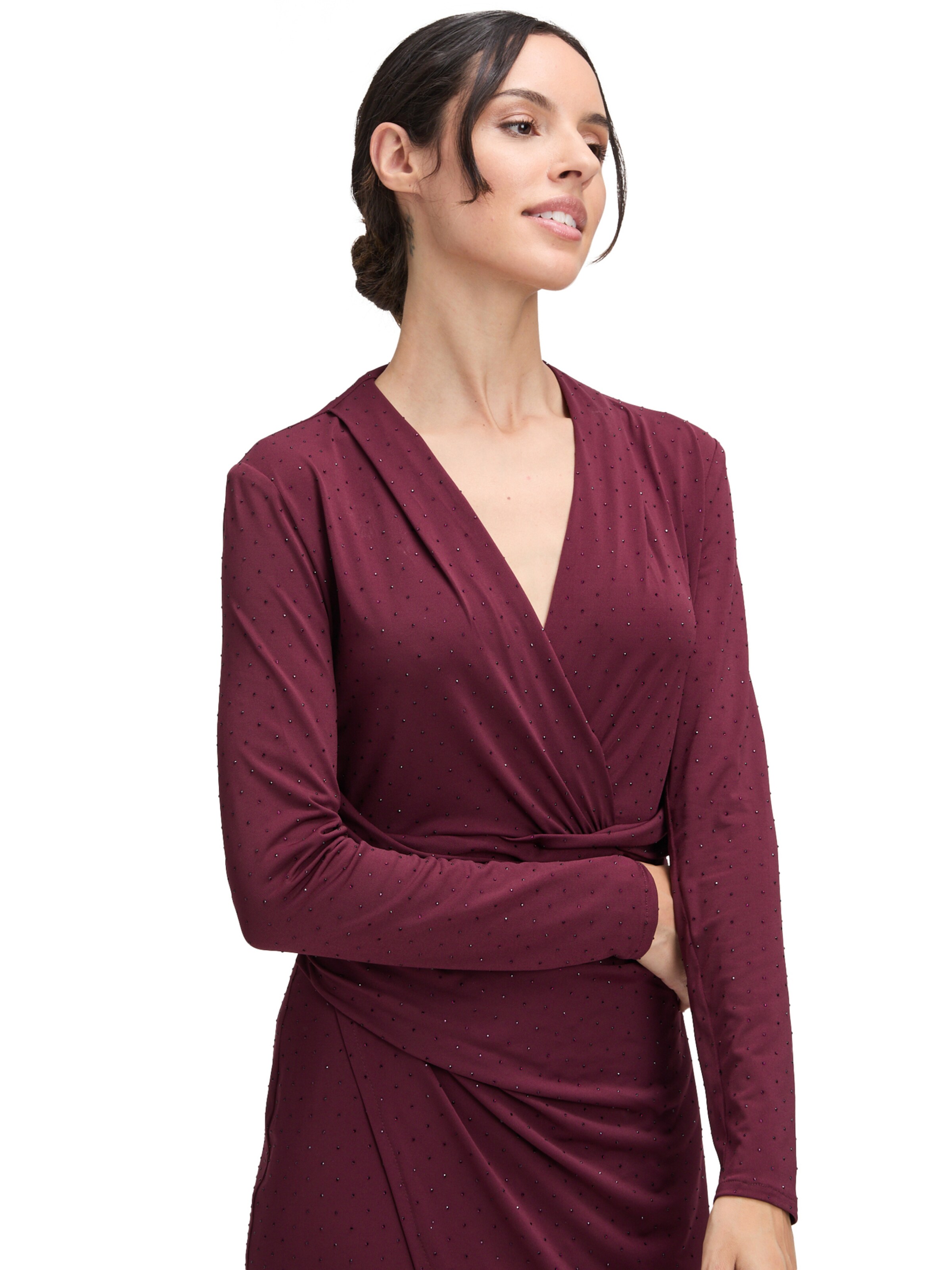 Robe Vera Mont en rouge