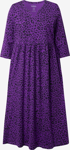 Ulla Popken Dress in Purple: front