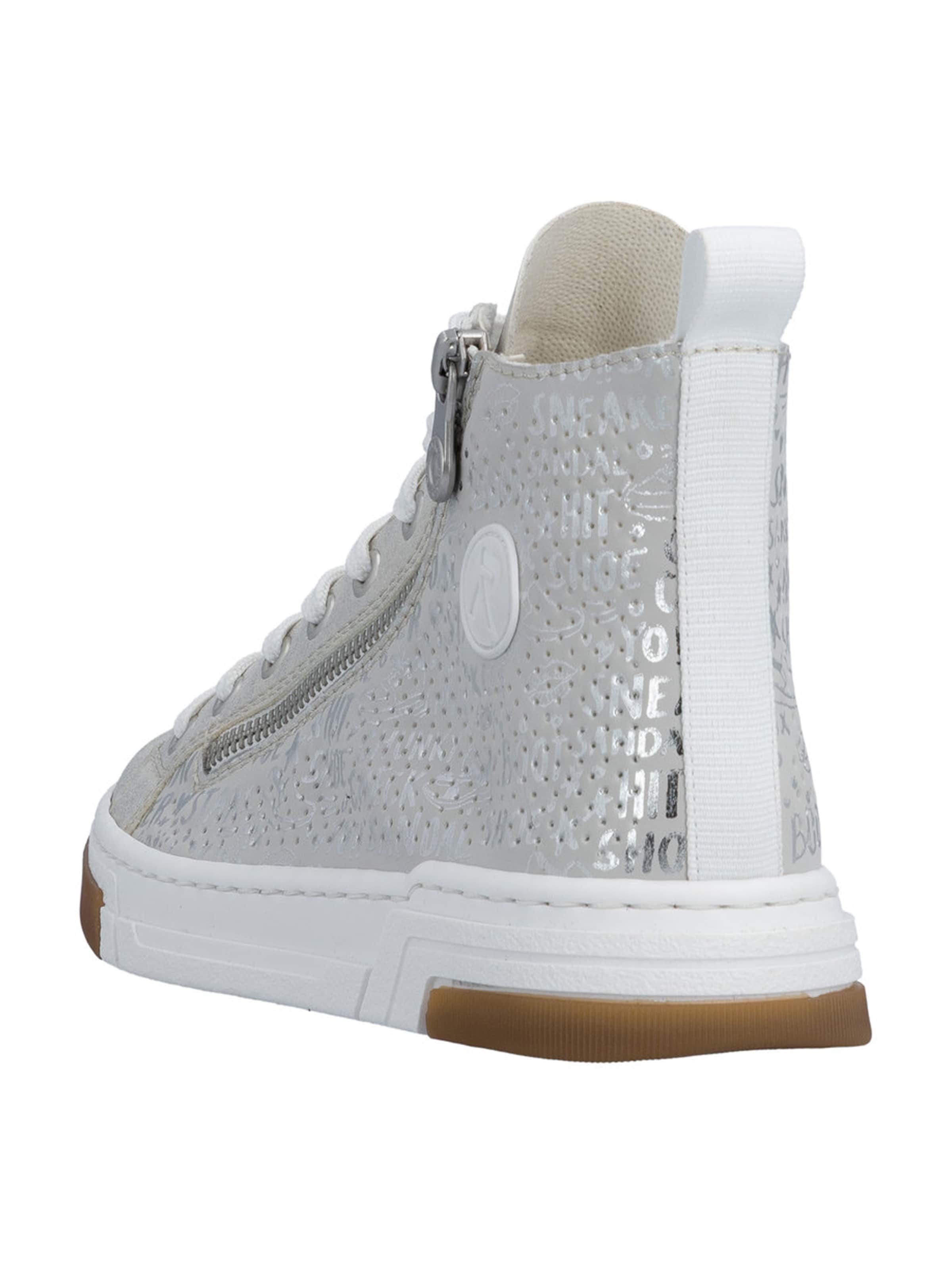 Rieker Magas szárú sportcipők - ezüst