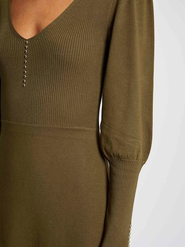 Morgan Knit dress in Green