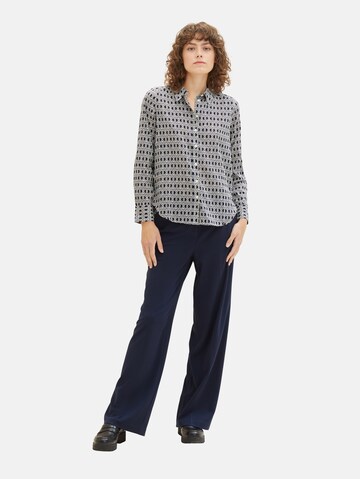 TOM TAILOR Blouse in Blue