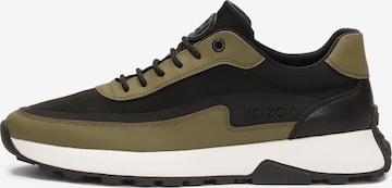 Kazar - Zapatillas deportivas bajas en verde: frente