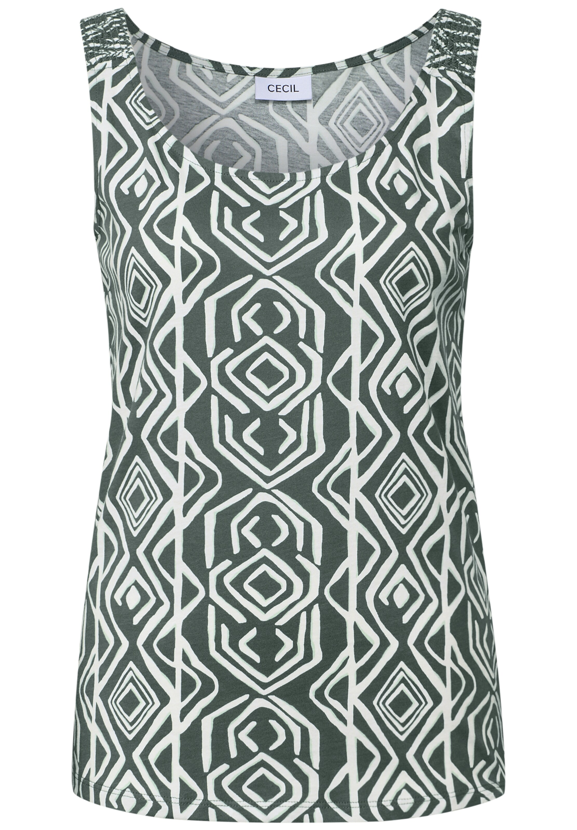 CECIL Top in Grün: Vorderseite