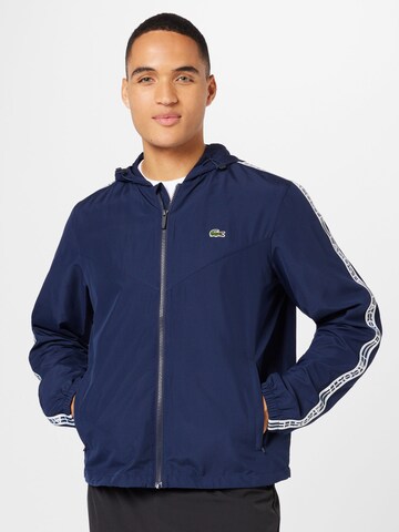 LACOSTE Overgangsjakke i blå: forside