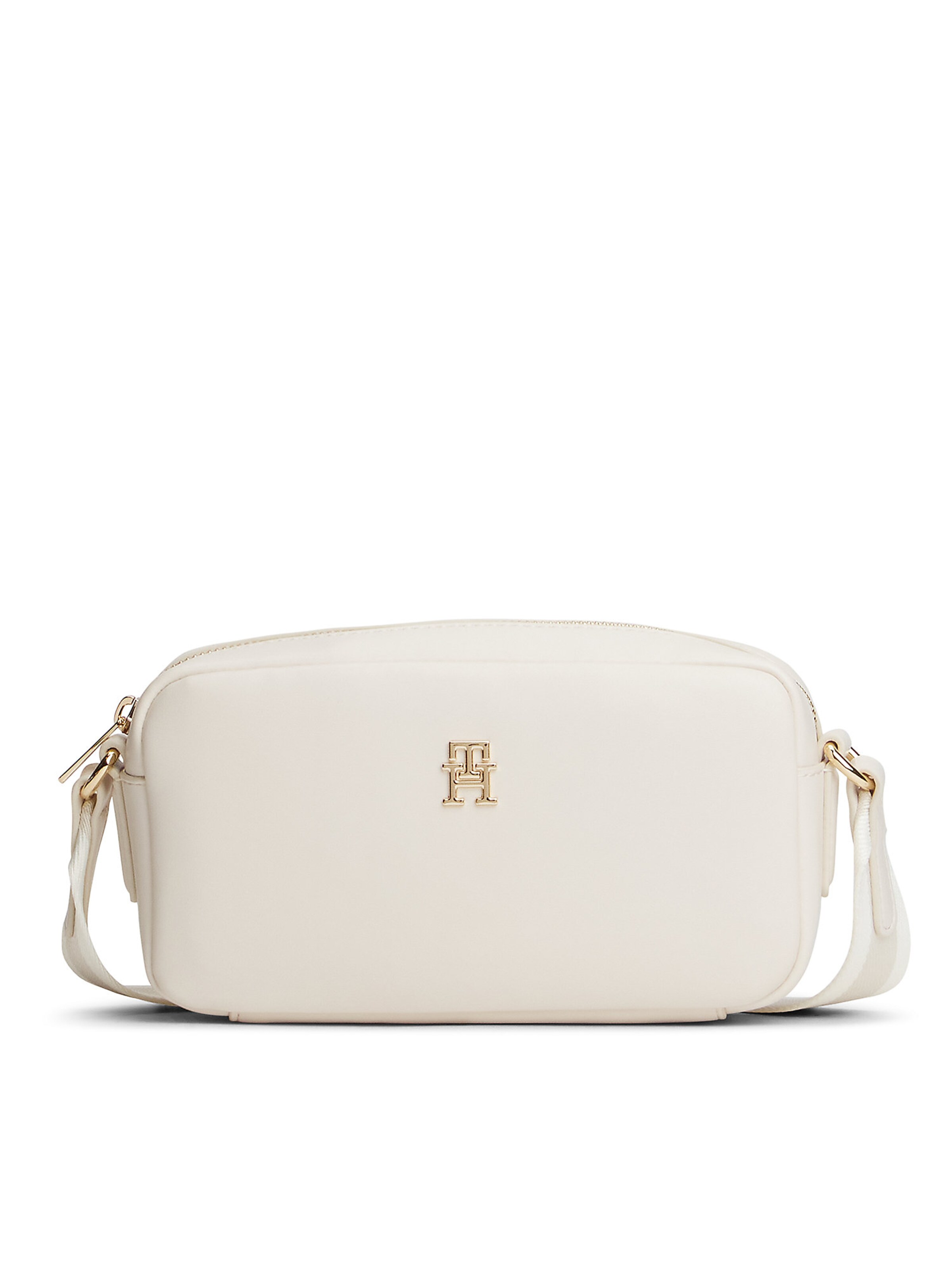 TOMMY HILFIGER Taška cez rameno 'ESSENTIAL' - Béžová: predná strana