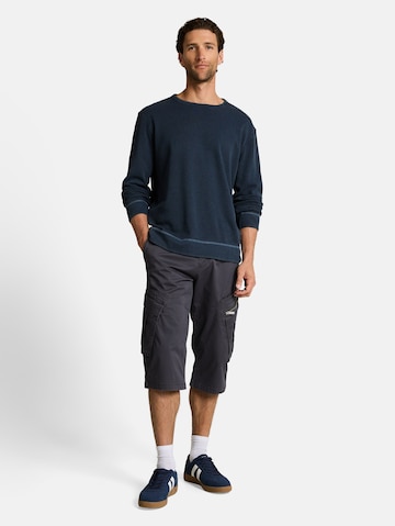 Regular Pantalon cargo TOM TAILOR en gris