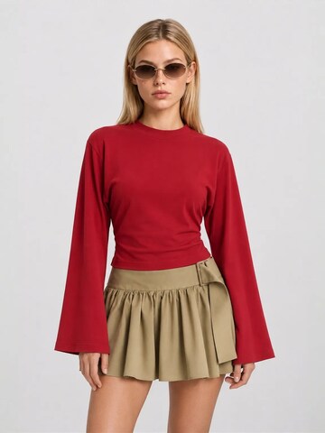 Happiness İstanbul Bluse 'Blusen'‌‌‌ in Rot: Vorderseite