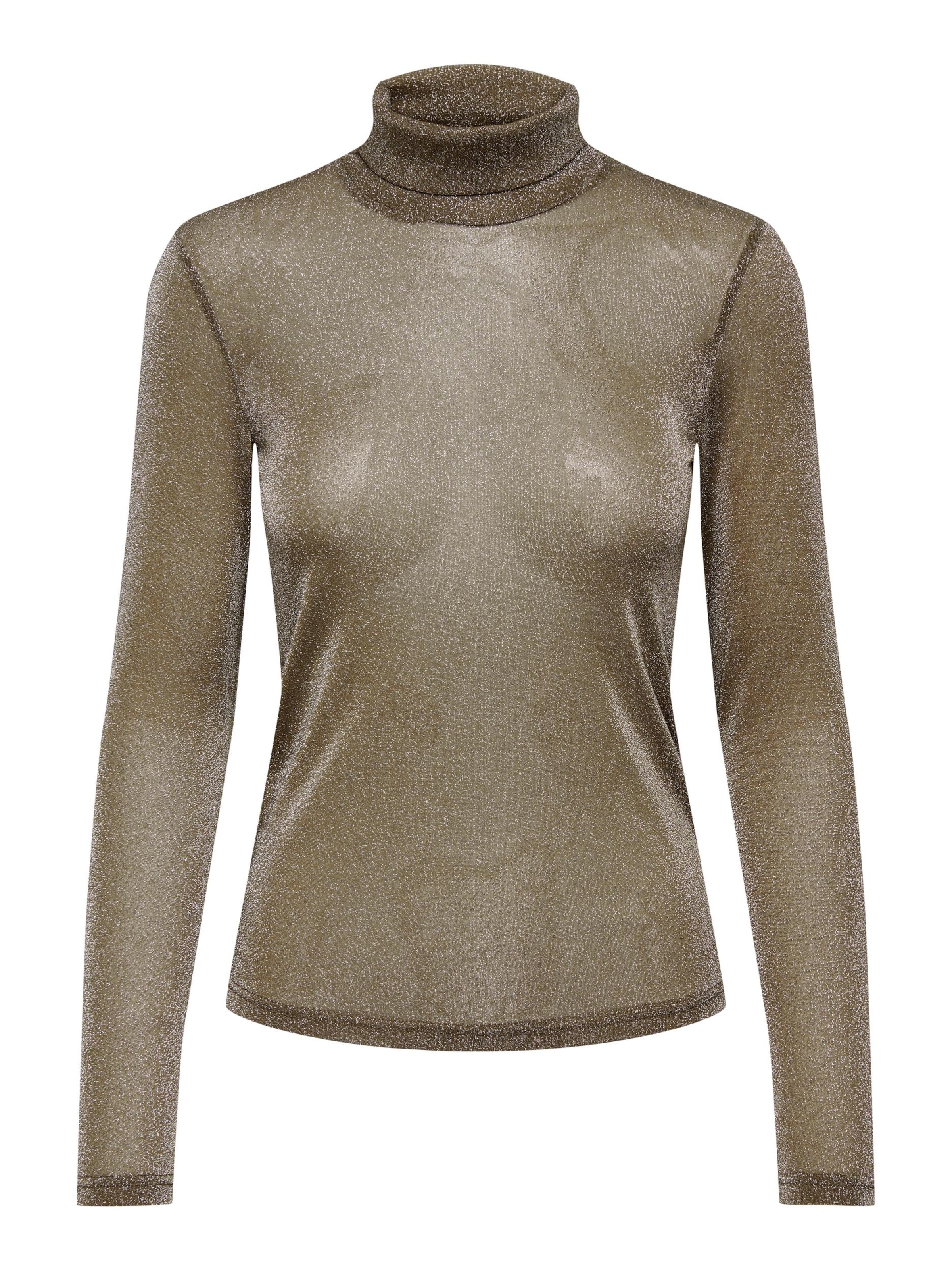 ONLY Shirt 'AMERA' in Brown: front