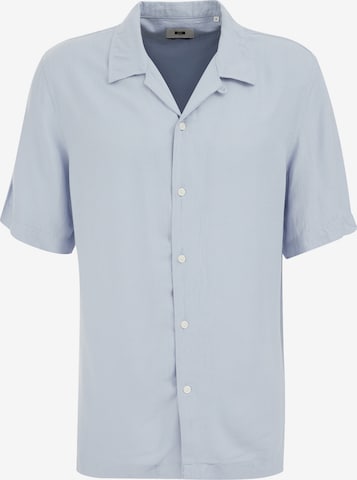WE Fashion Regular Fit Paita värissä sininen: etupuoli