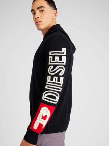 DIESEL Pullover 'TELENDO' i sort